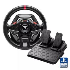 Thrustmaster T128 Racing Wheel + Magnetic Pedals (PS4/PS5/PC), Excellent Condition