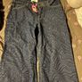 Brand new with label Helen Steele  dark blue  patten detail wide leg jeans Image 2