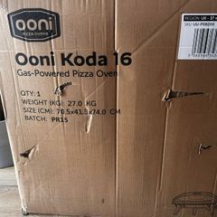 Ooni Koda 16 Gas pizza oven