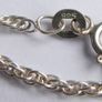 Vintage 18 Inch Sterling Silver 925 Triple Twist Rope Link Chain c1960 - 4,3g Image 5