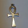 silver large cross with stamp Image 7