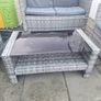 Rattan 4 seater set Image 5