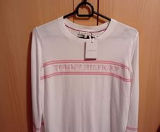Tommy Hilfiger Cotton Knit Jumper - Size S UK 8 to 10 - BNWT RRP 130