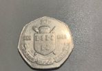 Fifty Pence Irish Coin 1988