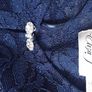 Uk 10 Eliza J 2 piece Navy Midi Dress and Lace Jacket Image 7