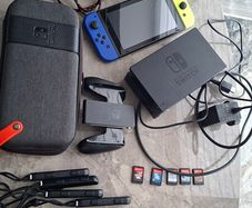 Nintendo switch+Dock and more.