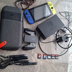 Nintendo switch+Dock and more.