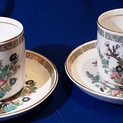 pair of arklow pottery espresso cup's