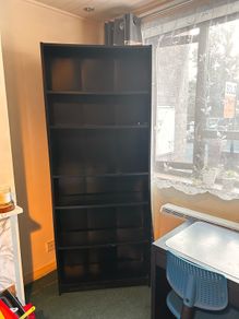 Ikea bookcase black