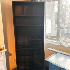 Ikea bookcase black