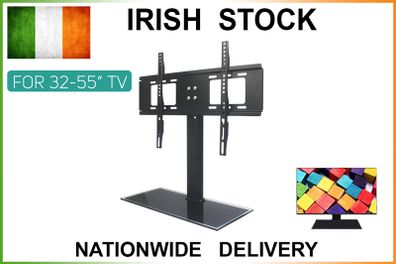 Universal Table TV Base Stand & Wall LCD LED Plasma VESA Bracket Fit For 32-55'' inch