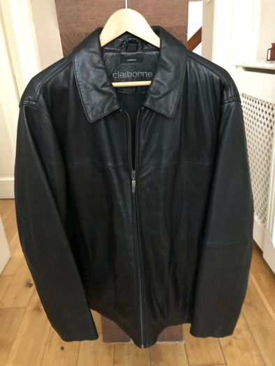 Claiborne Lambskin Leather Jacket XL