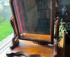 Antique Mahogany tilt mirror