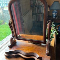 Antique Mahogany tilt mirror
