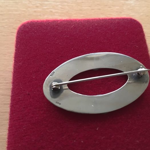 Sterling Silver Celtic Brooch