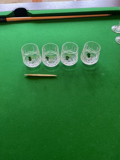 4 Waterford Crystal Lismore Tumblers