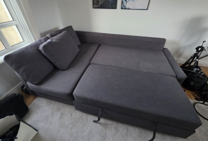 Corner Sofa-Bed with storage