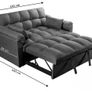 Pull Out Double Sofa Bed, Perfect for Small Space Image 4