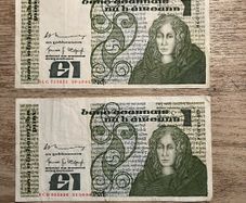 1 Pound Notes