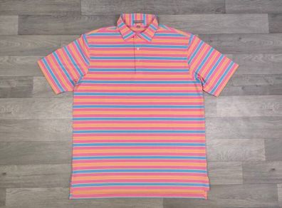Peter Millar Summer Comfort Golf Polo Shirt Mens L/XL