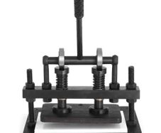 Leather Cutting Machine 260x150mm Manual Die Cutter Heavy Duty Leather Embossing Machine