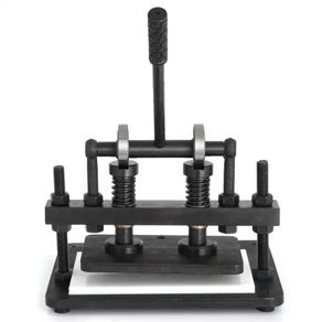 Leather Cutting Machine 260x150mm Manual Die Cutter Heavy Duty Leather Embossing Machine
