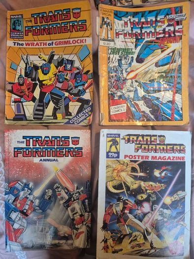 Vintage Marvel UK Transformers Comics 1980s  115 plus Issues  Annuals and Specials  Job Lot