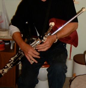 Uillean Pipes 3/4 set Arie DeKeyser
