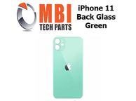 main image for ad iPhone 11 Back Glass Replacement Rear Battery Cover with Adhesive Green