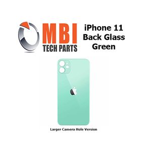 iPhone 11 Back Glass Replacement Rear Battery Cover with Adhesive Green