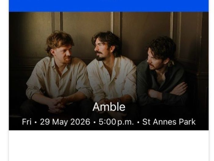Amble Tickets x2