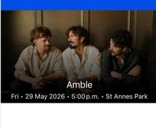 Amble Tickets x2