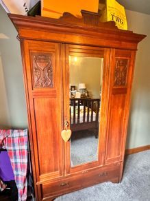 antique wardrobe