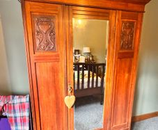 antique wardrobe