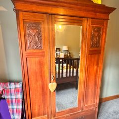 antique wardrobe