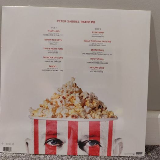 Peter Gabriel "Rated PG" New Numbered Limited Edition LP RSD19