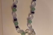 Amethyst, Quartz &amp; Chalcedony necklace