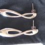 Breil Italian Design Silver Tone Earrings Image 2