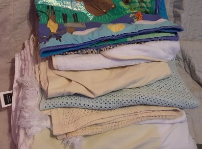 six cot blankets