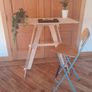 Standing desk & height adjustable desk stand with chair Image 6