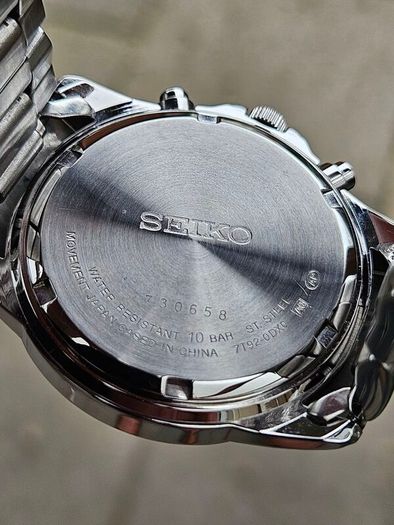 Watch Seiko Military Chronograph. Quartz