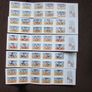 Irish Hurling Team of The Millennium 2000.Five Booklets.Mint Never Hinged.50 Stamps. Image 5