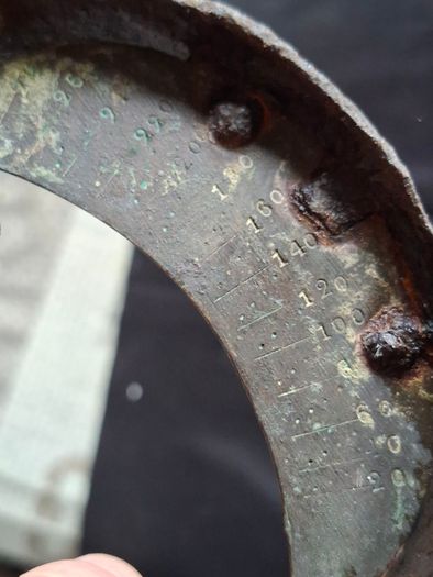 Antique Manchur or C balance scale, used by trappers hunters in the 19th century, Postage Available