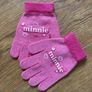 Disney Minnie Mouse Pink Winter Gloves Image 4