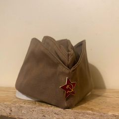 Original Soviet Army Pilotka (M69 Pattern) Dated 1988. Militaria