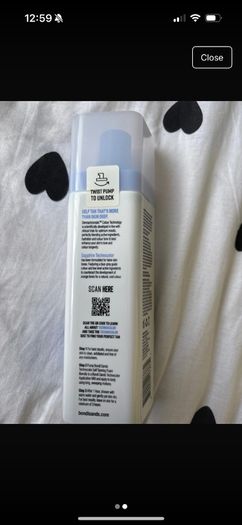 Bondi sands Sapphire for a natural cool tone self tanning foam