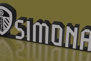 Leeds United personalised Name Plaque