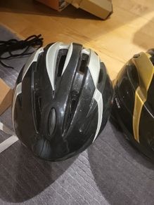Small.to meduim size bike helmets set of 3