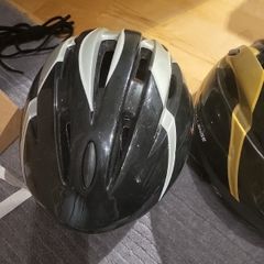 Small.to meduim size bike helmets set of 3