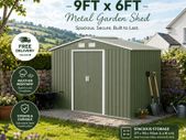 Metal Shed  9 x 6ft